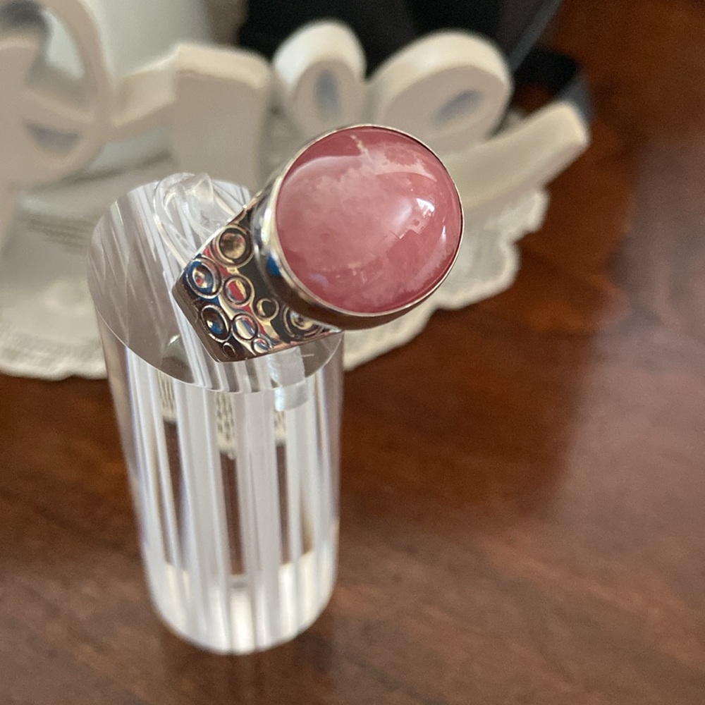 Pink gemstone 925 - Picture 2 of 5